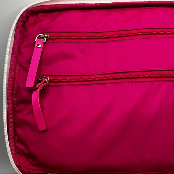 KATE SPADE VINYL COSMETIC TRAVEL CASE - Picture 9 of 14